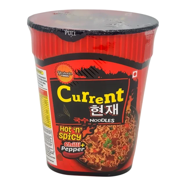CURRENT NOODLES HOT N SPICY 70GM CUP